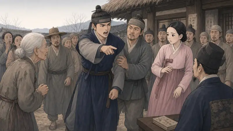 조선 야담 장면 004 - 누이를 버리다