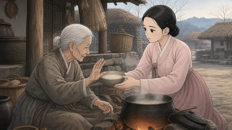 조선 야담 장면 011 - 서로 양보하는 마음