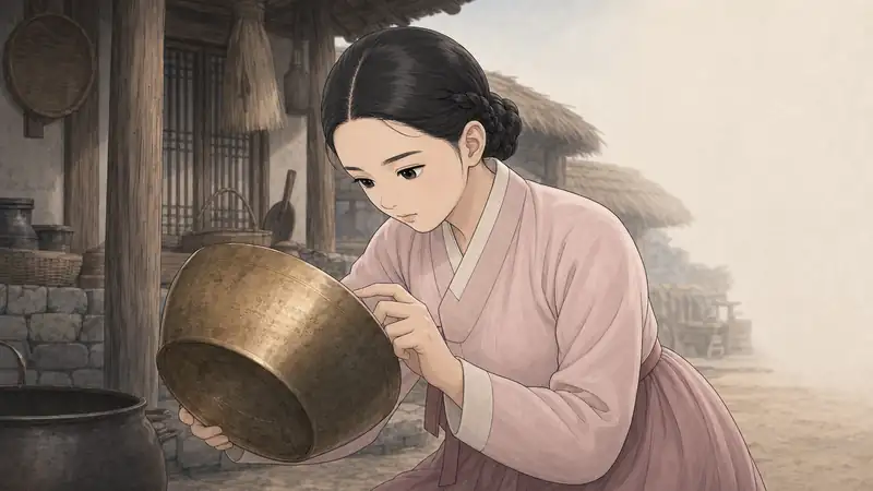조선 야담 장면 015 - 변하지 않은 됫박