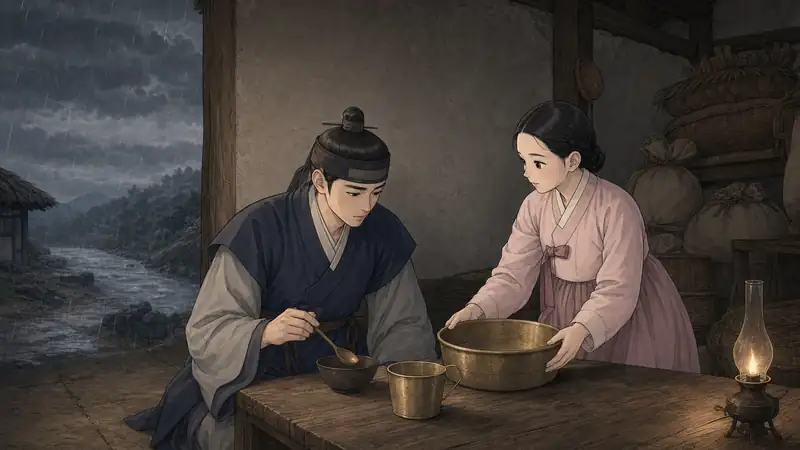조선 야담 장면 020 - 진짜 한 말입니까