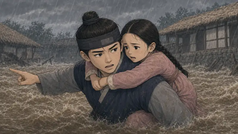 조선 야담 장면 029 - 길을 기억하라