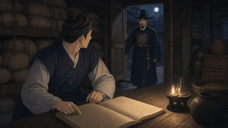 조선 야담 장면 035 - 윤 호장의 등장