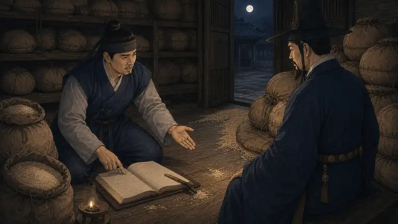 조선 야담 장면 053 - 서른일곱 말 부족