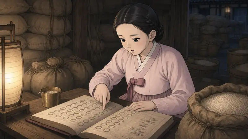 조선 야담 장면 094 - 서른일곱 개의 동그라미