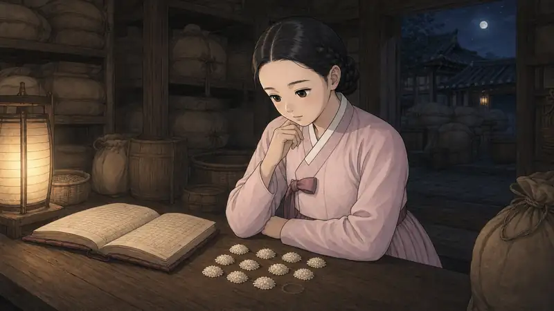 조선 야담 장면 095 - 풀리지 않는 암호