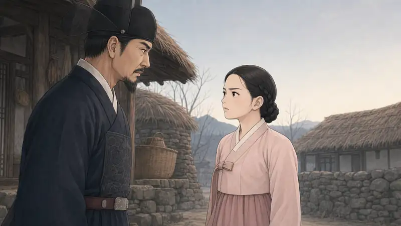 조선 야담 장면 098 - 속마음을 숨긴 대답