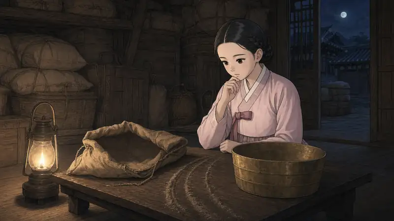 조선 야담 장면 124 - 쌀은 어디서 사라졌나