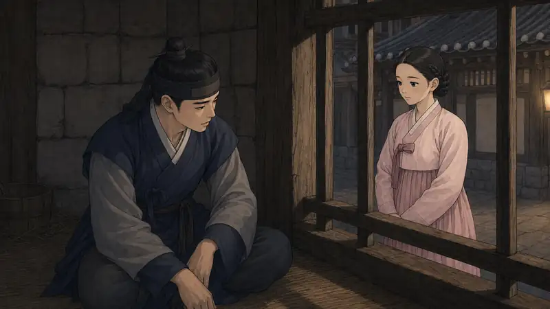 조선 야담 장면 132 - 침묵과 반문