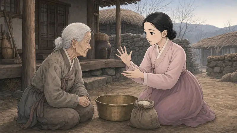 조선 야담 장면 141 - 열 사람이 필요하다