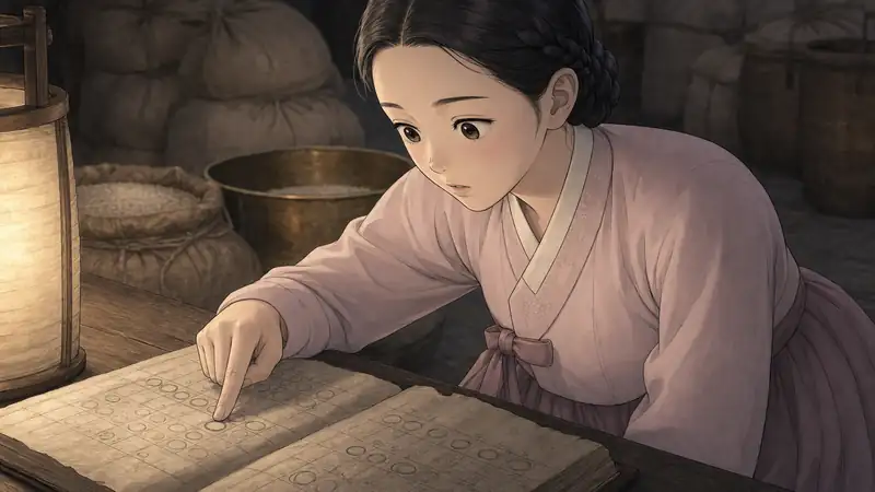 조선 야담 장면 152 - 동그라미의 비밀
