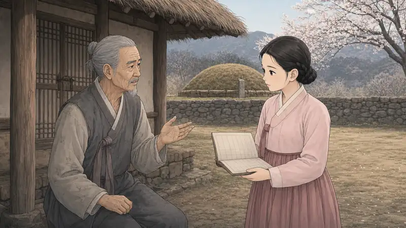 조선 야담 장면 154 - 죽은 이의 이름