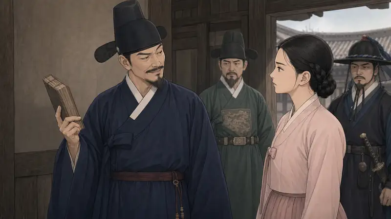 조선 야담 장면 166 - 비웃음