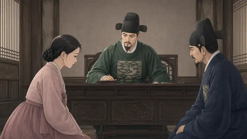 조선 야담 장면 168 - 현감의 질문