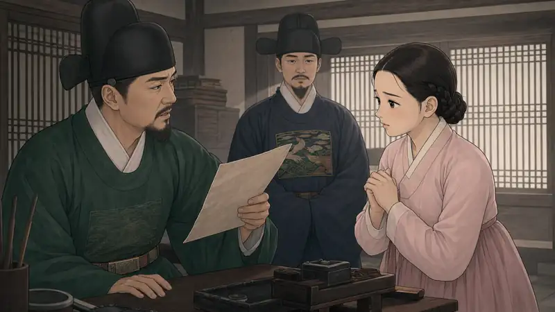 조선 야담 장면 170 - 첫 번째 거짓말