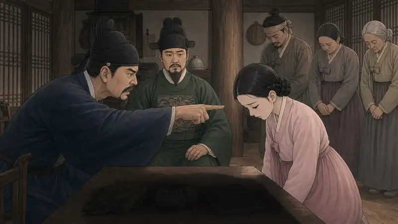 조선 야담 장면 172 - 무너진 신뢰