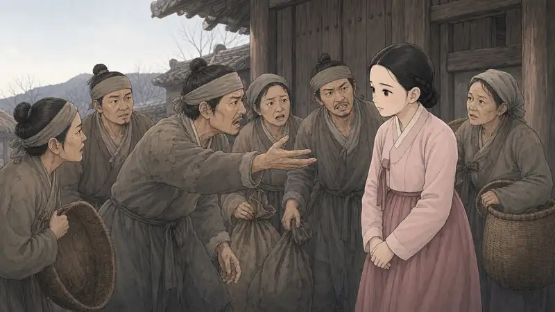 조선 야담 장면 175 - 사람들의 원망