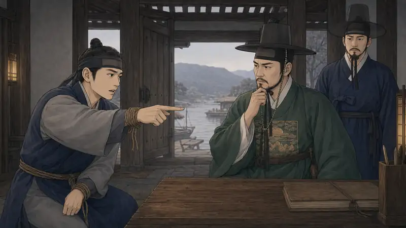 조선 야담 장면 186 - 꾸며 낸 판매처