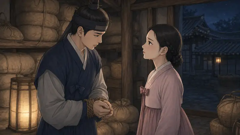 조선 야담 장면 188 - 남매의 진실