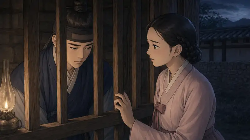 조선 야담 장면 192 - 거짓 자백의 이유
