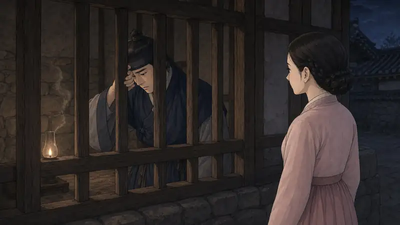 조선 야담 장면 197 - 숨긴 까닭