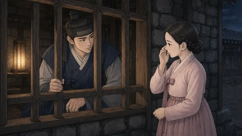조선 야담 장면 198 - 함께 지는 몫