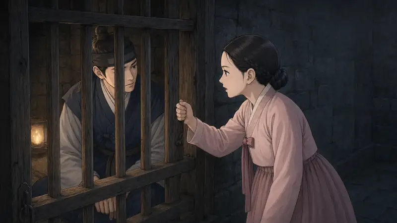 조선 야담 장면 203 - 하지 않은 죄