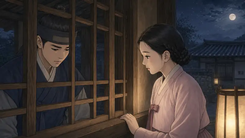 조선 야담 장면 205 - 무엇이 미안한가
