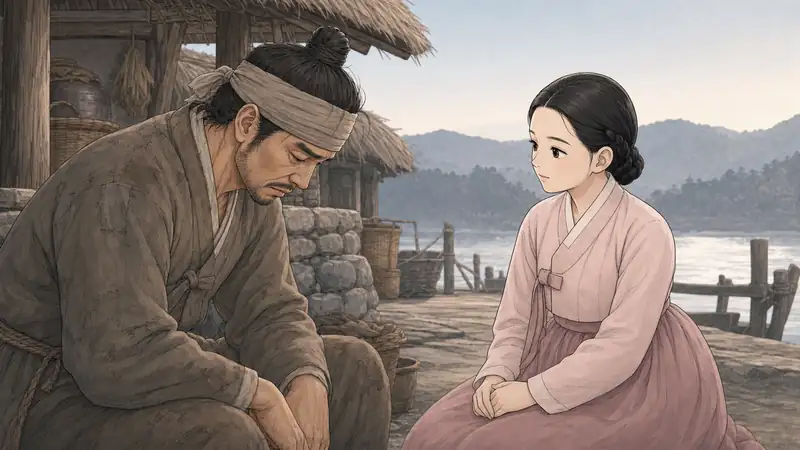 조선 야담 장면 222 - 사실대로 말해 주세요