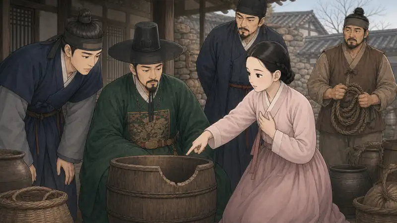 조선 야담 장면 228 - 반달말통수색요청