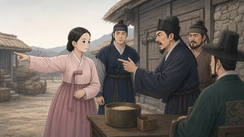 조선 야담 장면 229 - 창고를닫아보십시오