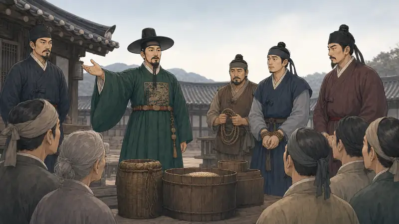 조선 야담 장면 239 - 모든일을밝히겠다