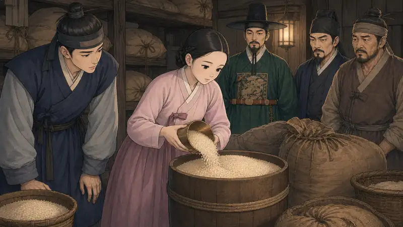 조선 야담 장면 246 - 정상말통열되