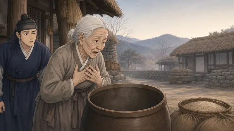 조선 야담 장면 249 - 곰례의탄식