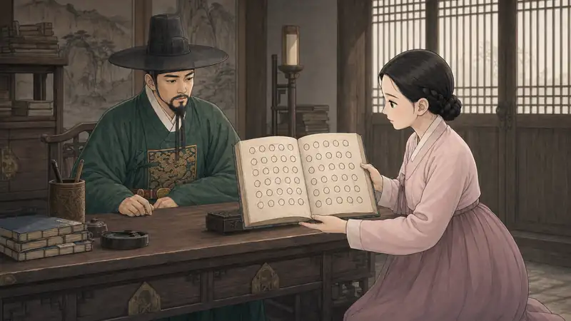 조선 야담 장면 252 - 서른일곱동그라미