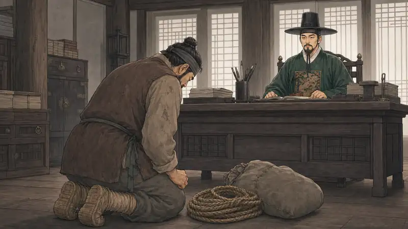 조선 야담 장면 254 - 봉구의무릎