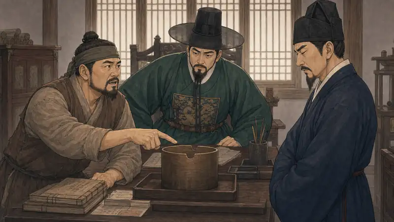 조선 야담 장면 256 - 봉구의결정적증언