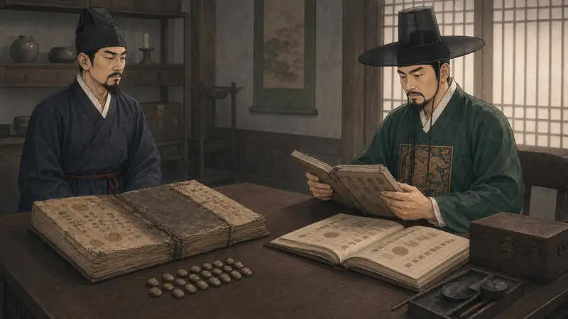 조선 야담 장면 261 - 열일곱말의시간