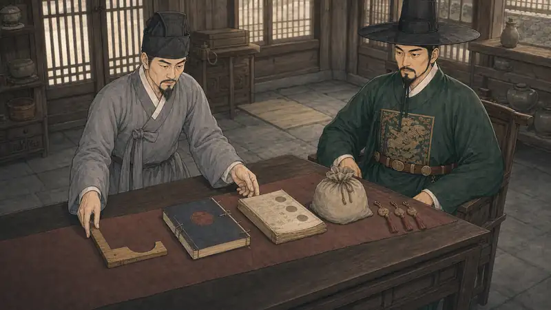 조선 야담 장면 263 - 이어지는증거