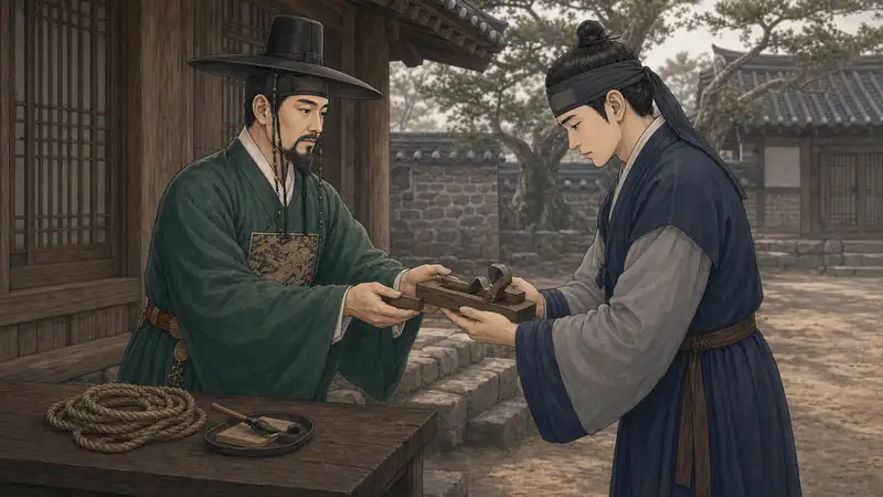 조선 야담 장면 270 - 한일과하지않은일