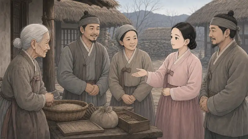 조선 야담 장면 275 - 함께밝힌진실