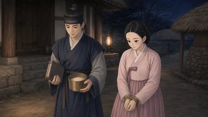 조선 야담 장면 276 - 남매의귀가