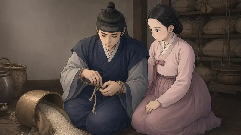 조선 야담 장면 284 - 우리사이도실처럼