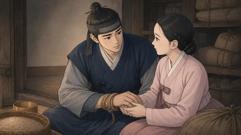 조선 야담 장면 287 - 함께들자