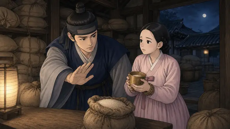 조선 야담 장면 296 - 남매의옛믿음